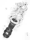 Fig. 02 - Permanent visual indicator and diametrical to axial relation gage and method of using same
