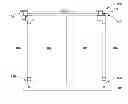 Fig. 01 - Robust mine ventilation door with single actuation system