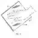 Fig. 06 - Bound Arrangement Of Cloth Panels For Ease Of Use And To Reduce Cross Contamination During Cleaning.