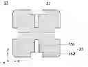 Fig. 01 - Semiconductor component support and semiconductor device