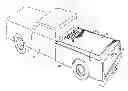 Fig. 01 - Tonneau cover having securing mechanism