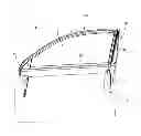 Fig. 01 - Vehicle door frame structure