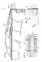 Fig. 16 - Retractable air deflection apparatus for reduction of vehicular air drag
