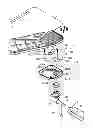 Fig. 01 - Fold-down tablet assembly for chair