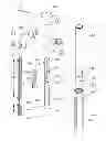 Fig. 01 - Adjusting method and structure for seat post of bicycle