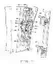 Fig. 04 - Wheelchair back mounting assembly