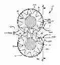 Fig. 01 - Inlet cutbacks for high speed gear pump