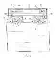 Fig. 03 - Retainers for a device having removable floor sheets