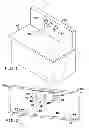 Fig. 02 - Method and device for incorporating wall-mount faucets to modular/furniture bath sink vanities