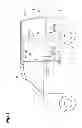 Fig. 02 - Vehicle door structure having a lock mechanism and slide door