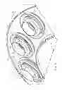 Fig. 03 - Combustor dome and heat-shield assembly