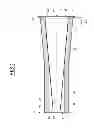 Fig. 03 - Device for measuring impermeability of the sealing means of a filter cartridge and process thereof