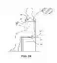 Fig. 35 - Suspension and body attachment system and differential pressure suit for body weight support devices