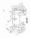 Fig. 40 - Suspension and body attachment system and differential pressure suit for body weight support devices