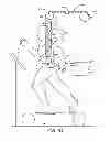 Fig. 41 - Suspension and body attachment system and differential pressure suit for body weight support devices