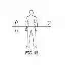Fig. 45 - Suspension and body attachment system and differential pressure suit for body weight support devices