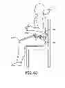 Fig. 64 - Suspension and body attachment system and differential pressure suit for body weight support devices