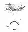 Fig. 02 - Plate-like air-cooled engine surface cooler with fluid channel and varying fin geometry