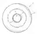 Fig. 01 - CONVERTIBLE CANDLE HOLDER AND SERVING PLATE ASSEMBLY