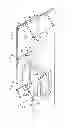Fig. 01 - Foldable shelving unit and method for deploying and compacting same