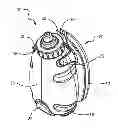 Fig. 01 - Beverage bottle and retaining clip assembly