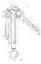 Fig. 03 - Caddy for grappling hook and deployment spool assembly