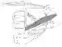 Fig. 01 - Tailgate adjustable ex support and stable cable systems