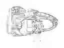 Fig. 01 - Electric drive motor for a work apparatus
