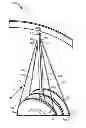 Fig. 01 - Structure for an electromagnetic machine having compression and tension members