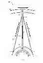 Fig. 04 - Structure for an electromagnetic machine having compression and tension members