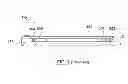 Fig. 04 - Suspension element having integrated piezo material for providing haptic effects to a touch screen