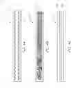 Fig. 34 - Replacable printhead cartridge for inkjet printer