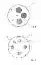 Fig. 02 - Sensor fiber having a multicore optical waveguide including fiber Bragg gratings