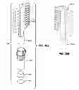 Fig. 22 - Pen dispensers with cartridges and interchangeable tip applicators