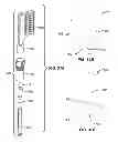 Fig. 23 - Pen dispensers with cartridges and interchangeable tip applicators