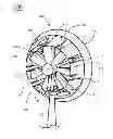 Fig. 01 - FLUID TURBINE WITH VARIABLE PITCH SHROUD SEGMENTS