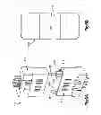 Fig. 08 - Bus bar lockingly attached to a housing of an electrical connector and its end inserted between rows of power contacts of the electrical connector