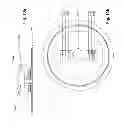 Fig. 11 - Internal resonance matching between an implanted device and an external device