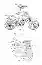 Fig. 02 - Helmet having magnetically coupled cheek pads