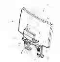Fig. 01 - Pencil support for construction helmet