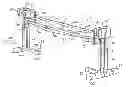 Fig. 01 - Cantilevered patient positioning support structure