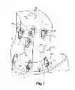 Fig. 02 - Assembly comprising a protection device and a turbine machine element for protecting