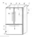 Fig. 01 - Hydrophilic structure for condensation management on the movable mullion of a refrigerator