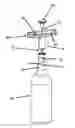 Fig. 01 - Device for extracting a cork from a bottle