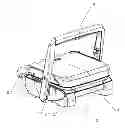 Fig. 01 - FRYING AND ROASTING DEVICE WITH MINUTE-PRESSURE