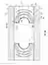 Fig. 12 - Contoured ram bore on type U blowout preventer