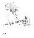Fig. 02 - Electrically supported power steering having an immbolizer