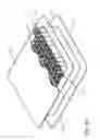 Fig. 15 - HOLDING STRUCTURE FOR SIMULTANEOUSLY HOLDING A PLURALITY OF CONTAINERS FOR MEDICAL, PHARMACEUTICAL OR COSMETIC APPLICATIONS AND TRANSPORT OR PACKAGING CONTAINER WITH HOLDING STRUCTURE