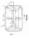 Fig. 08 - Energy dissipation structure with support pillar for packaging fragile articles