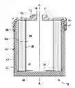 Fig. 01 - Filter element with a combined endplate/lid with a central hole